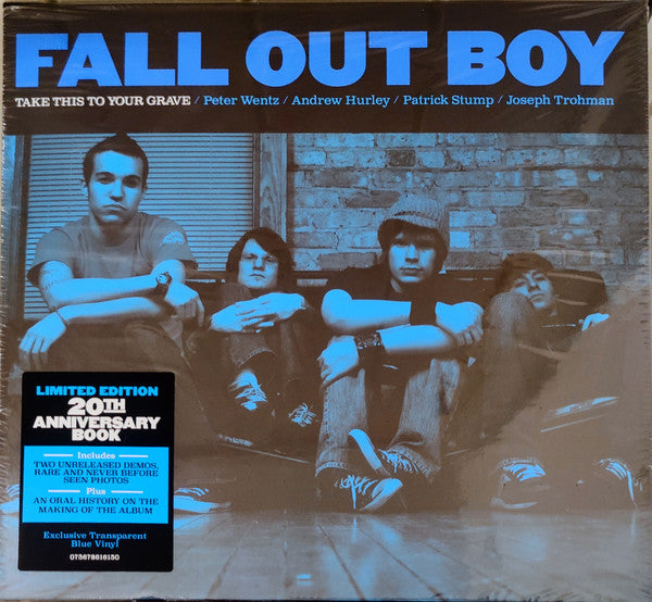 Fall Out Boy : Take This To Your Grave (LP, Album, Ltd, RE, Blu)