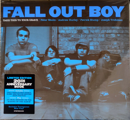 Fall Out Boy : Take This To Your Grave (LP, Album, Ltd, RE, Blu)