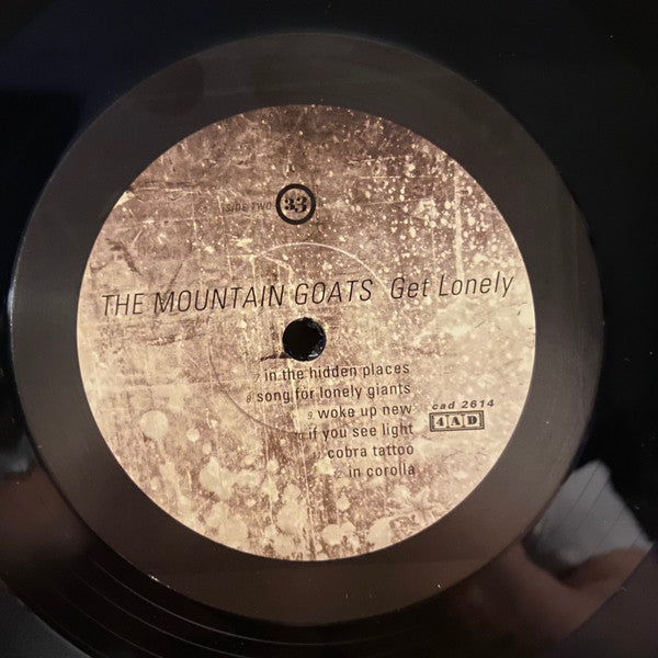 The Mountain Goats : Get Lonely (LP, Album, RE)