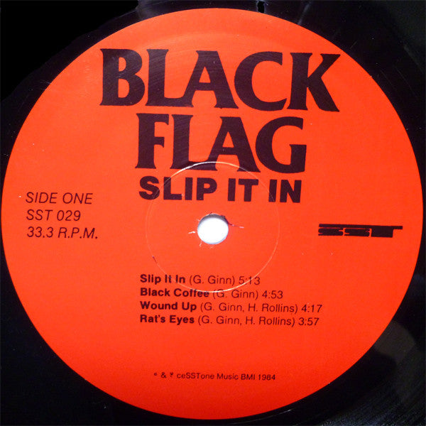 Black Flag : Slip It In (LP, Album, RP)