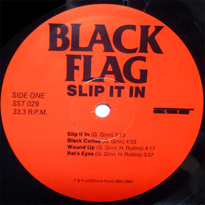 Black Flag : Slip It In (LP, Album, RP)