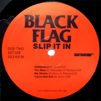 Black Flag : Slip It In (LP, Album, RP)