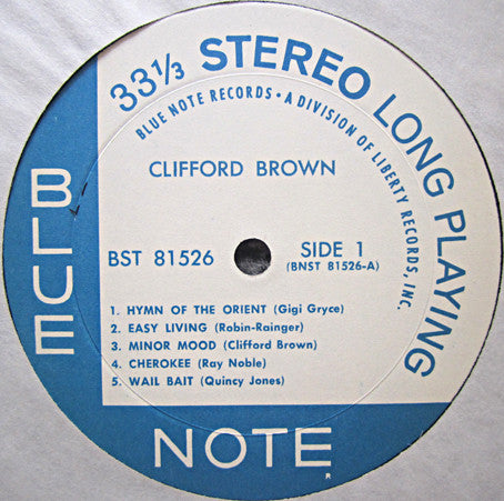 Clifford Brown : Memorial Album (LP, Album, Comp, RE, RM, Lib)