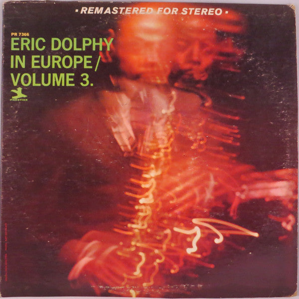 Eric Dolphy : In Europe / Volume 3. (LP, Album, RE)