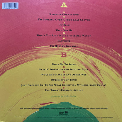 Willie Nelson : Rainbow Connection (LP, Album, RE)