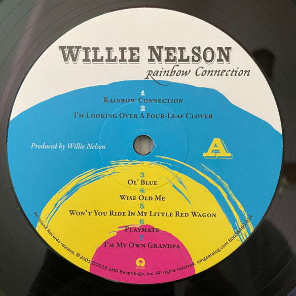 Willie Nelson : Rainbow Connection (LP, Album, RE)