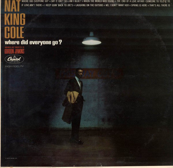 Nat King Cole : Where Did Everyone Go? (LP, Album, Mono, Scr)