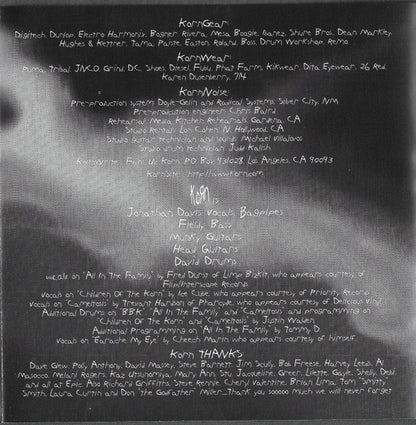 Korn : Follow The Leader (CD, Album, RP)