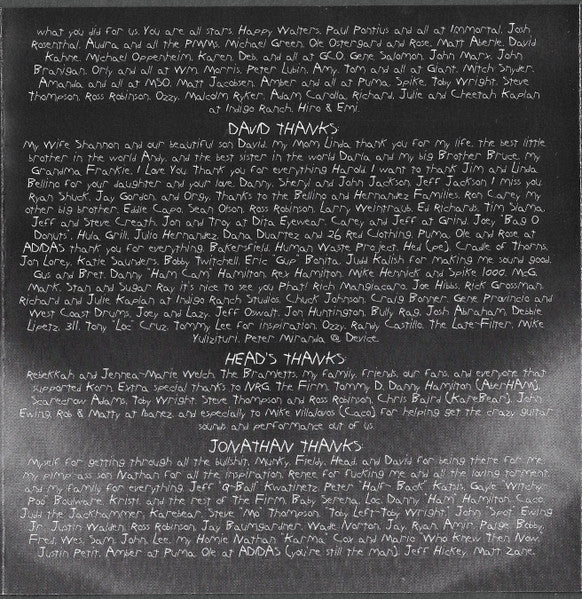 Korn : Follow The Leader (CD, Album, RP)