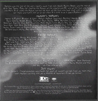 Korn : Follow The Leader (CD, Album, RP)