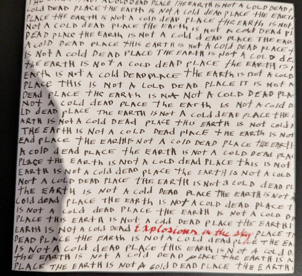 Explosions In The Sky : The Earth Is Not A Cold Dead Place (CD, Album, RE)