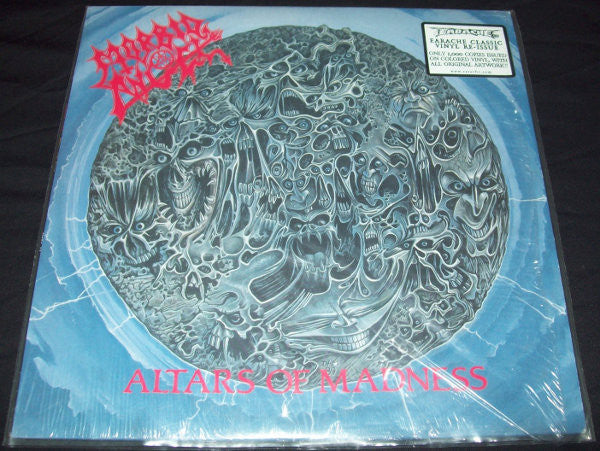 Morbid Angel : Altars Of Madness (LP, Album, Ltd, RE, Blu)