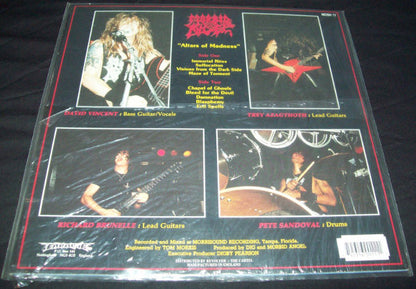 Morbid Angel : Altars Of Madness (LP, Album, Ltd, RE, Blu)