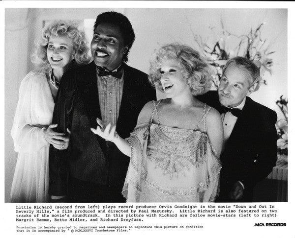 Various : Down And Out In Beverly Hills (Original Motion Picture Soundtrack) (LP, Album)