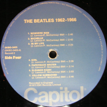 The Beatles : 1962-1966 (2xLP, Comp, RE, Blu)