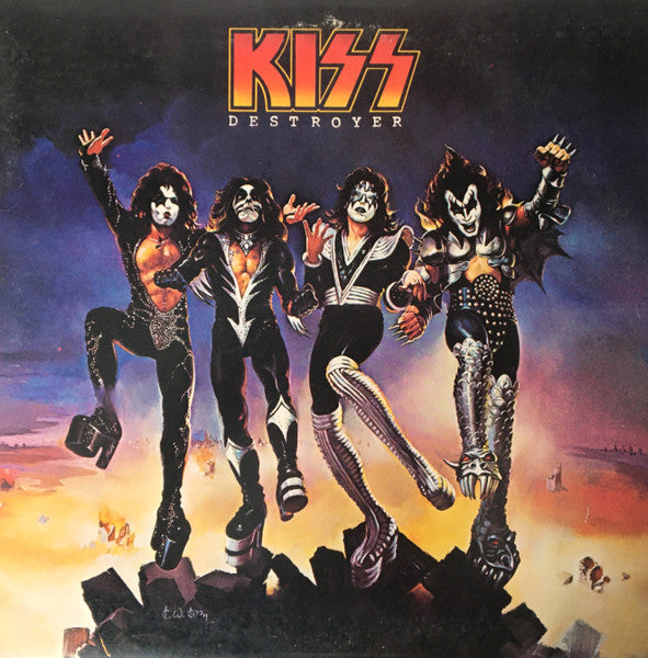 Kiss : Destroyer (LP, Album, RP, Pit)