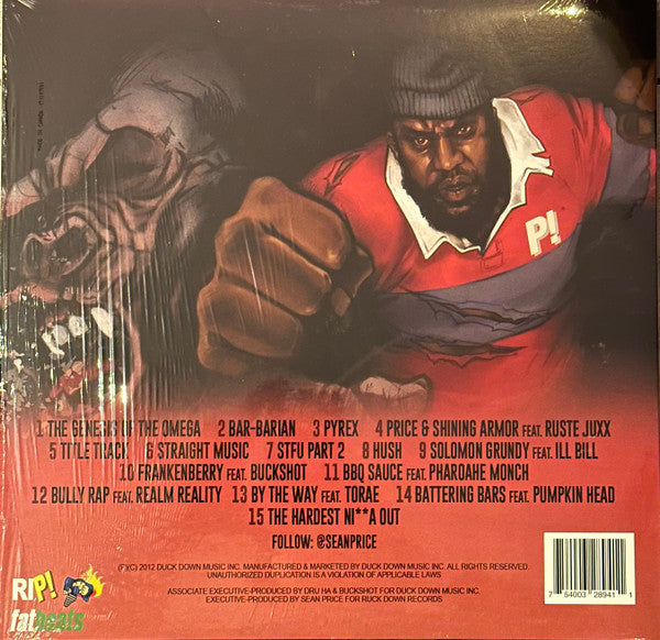 Sean Price : Mic Tyson (2xLP, Album, RE)