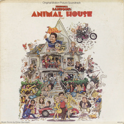Various : National Lampoon's Animal House (Original Motion Picture Soundtrack) (LP, Comp, RP, Pin)