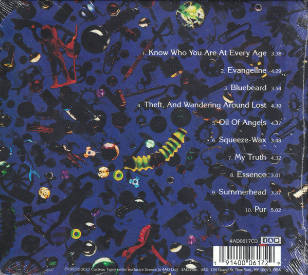 Cocteau Twins : Four-Calendar Café (CD, Album, RE, RM, Dig)