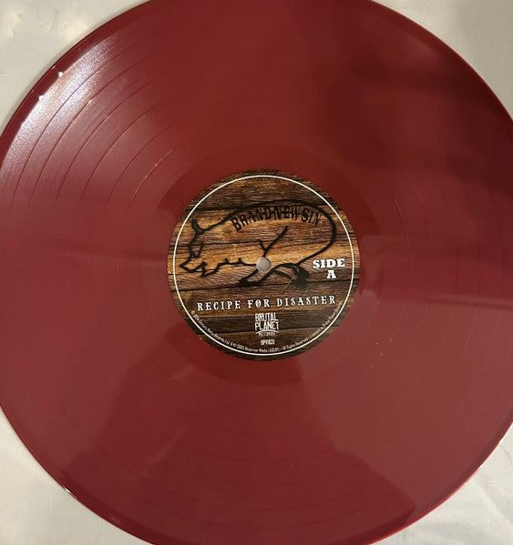 Brand New Sin : Recipe For Disaster (LP, Album, Ltd, RE, Cra)