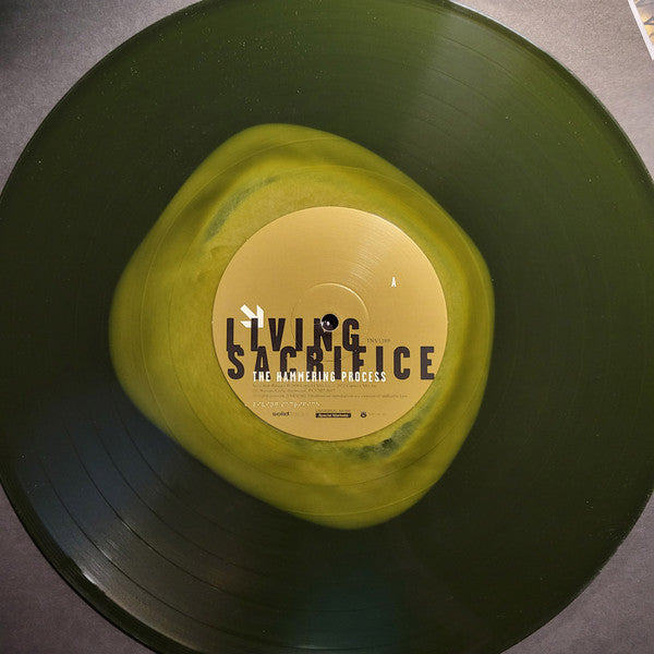 Living Sacrifice : The Hammering Process (LP, Album, RM, RP, Gre)