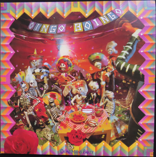 Oingo Boingo : Dead Man's Party (LP, Album, RE, Red)