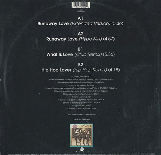En Vogue : Runaway Love (12", Single)