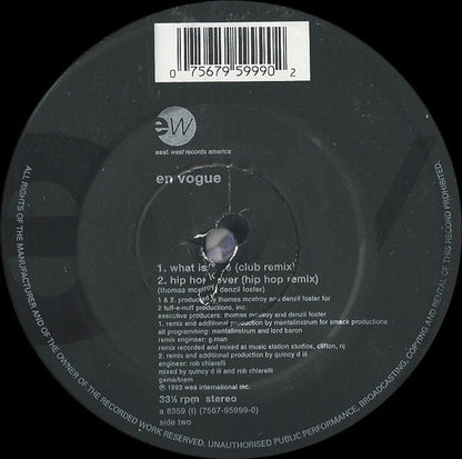 En Vogue : Runaway Love (12", Single)