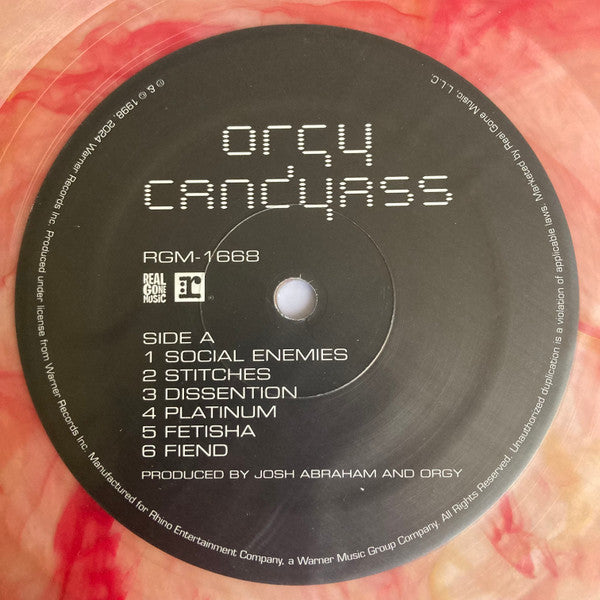 Orgy : Candyass (LP, Album, RE, RM, Cle)