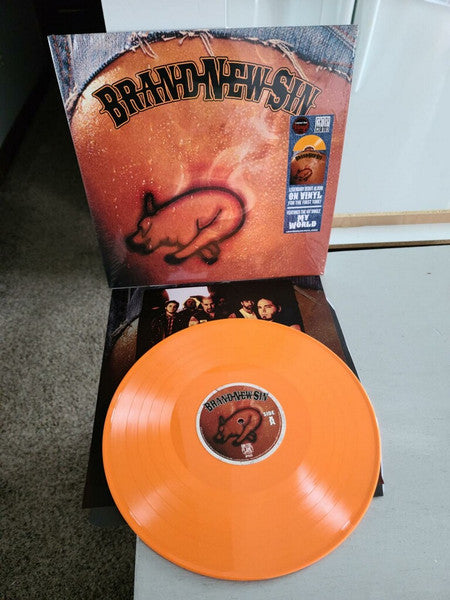 Brand New Sin : Brand New Sin (LP, Album, Ltd, RE, Ora)