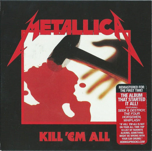 Metallica : Kill 'Em All (CD, Album, RE, RM, RP)