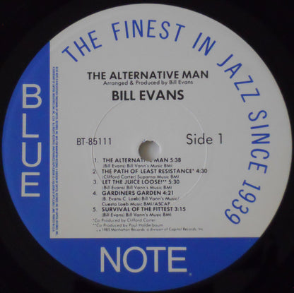 Bill Evans (3) : The Alternative Man (LP, Album, Jac)