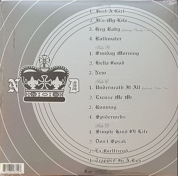 No Doubt : The Singles 1992-2003 (2xLP, Album, Comp, Ltd, RE, Sil)