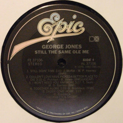 George Jones (2) : Still The Same Ole Me (LP, Album, Ter)