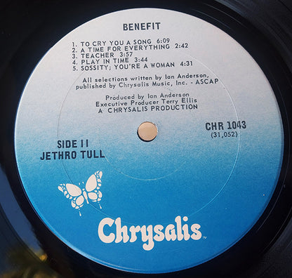 Jethro Tull : Benefit (LP, Album, Club, RE, CRC)