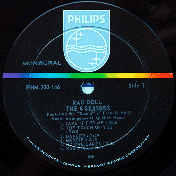 The 4 Seasons* : Rag Doll (LP, Album, Mono, Ric)