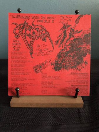 NunSlaughter / Crucifier : Trafficking With The Devil (7", EP, Ltd, Pic)