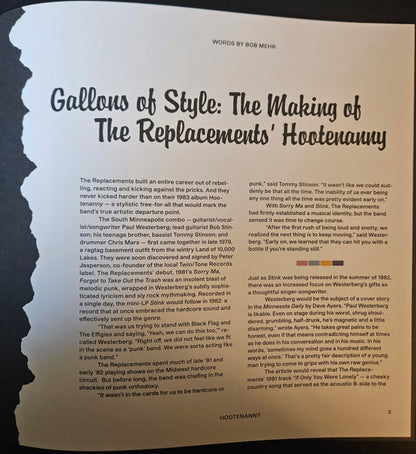 The Replacements : Hootenanny (LP, Album, Club, RE, Blu)