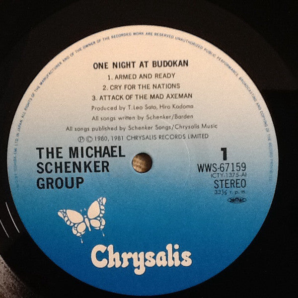 MSG* : One Night At Budokan (2xLP, Album, Ltd, Pos)