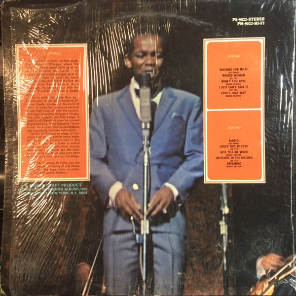 Various : Starring Lou Rawls (LP, Comp)