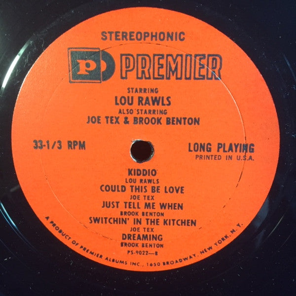 Various : Starring Lou Rawls (LP, Comp)