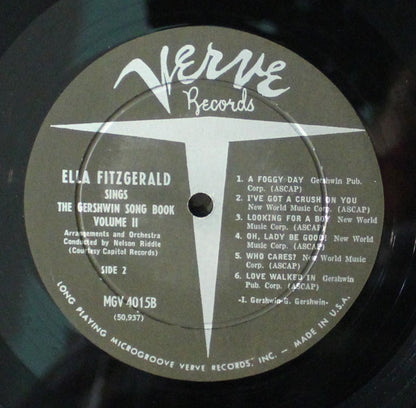 Ella Fitzgerald : Ella Fitzgerald Sings The Gershwin Song Book Vol. 2 (LP, Mono)