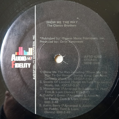 The Clancy Brothers : Show Me The Way (LP, Album)