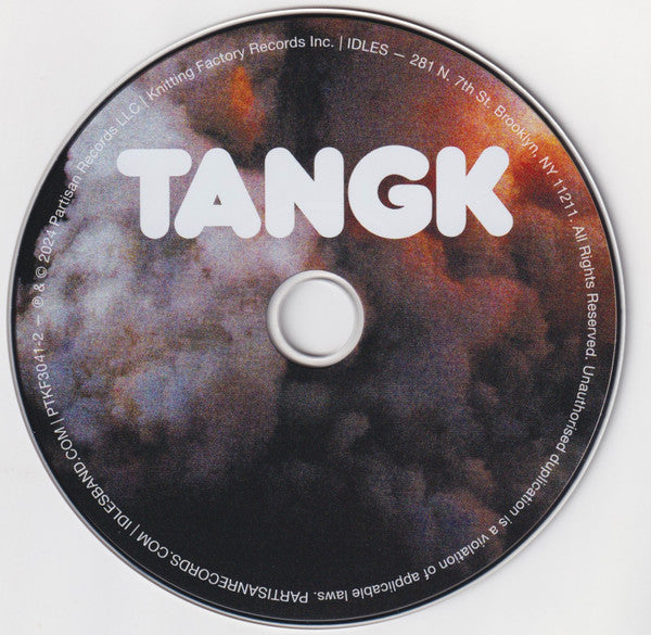 Idles : Tangk (CD, Album)