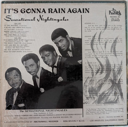The Sensational Nightingales : It's Gonna Rain Again (LP, RE)
