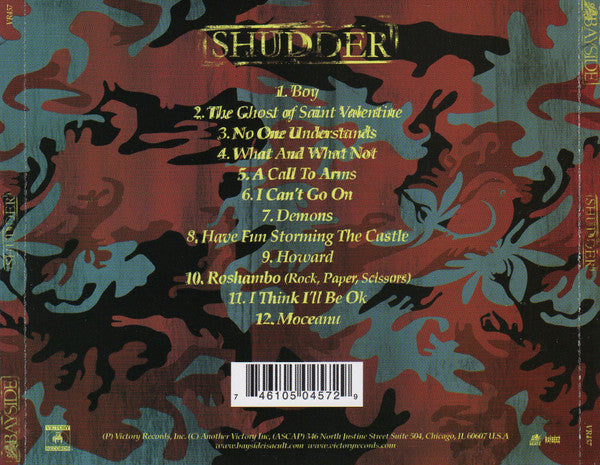 Bayside : Shudder (CD, Album)