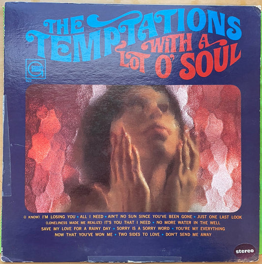 The Temptations : With A Lot O' Soul (LP, Album, RP, Roc)
