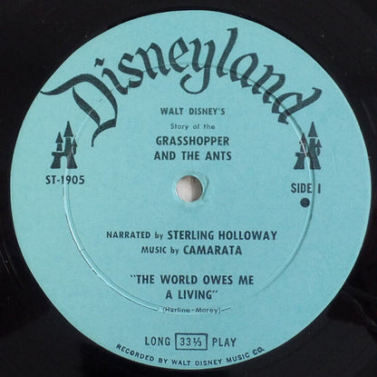 Sterling Holloway And Camarata* : Walt Disney's Story Of The Grasshopper And The Ants (LP, Album)