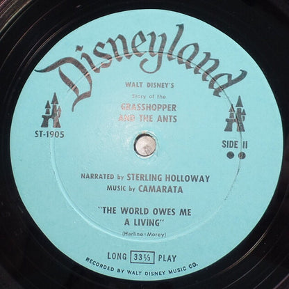 Sterling Holloway And Camarata* : Walt Disney's Story Of The Grasshopper And The Ants (LP, Album)