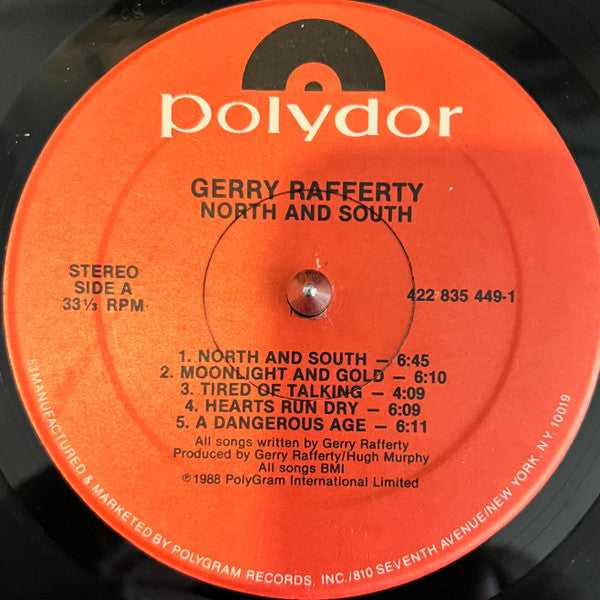 Gerry Rafferty : North & South (LP, Album)